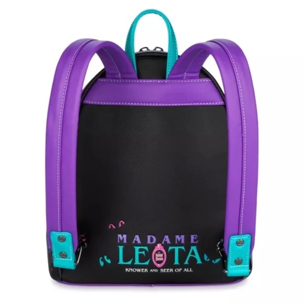 NWT! Loungefly | Disney Madame Leota Glow in Dark Mini Backpack Haunted Mansion!